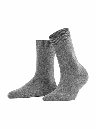 FALKE | Socken COSY WOOL lieght greymelange | 